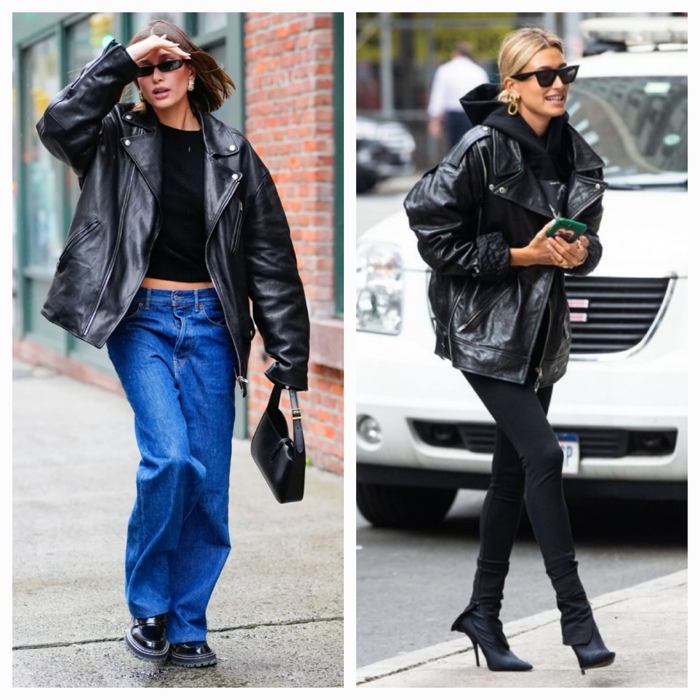 ASOS Oversized Moto Jacket - Picture 14 of 15